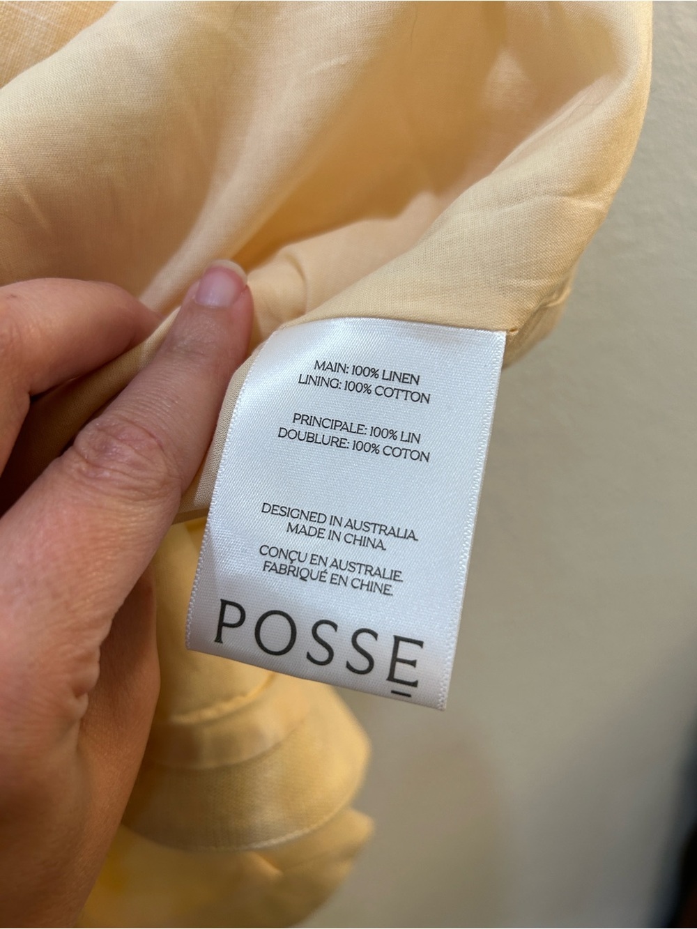 NWT Posse Rio Vest Dusty Citron Size Large - Picture 9 of 12